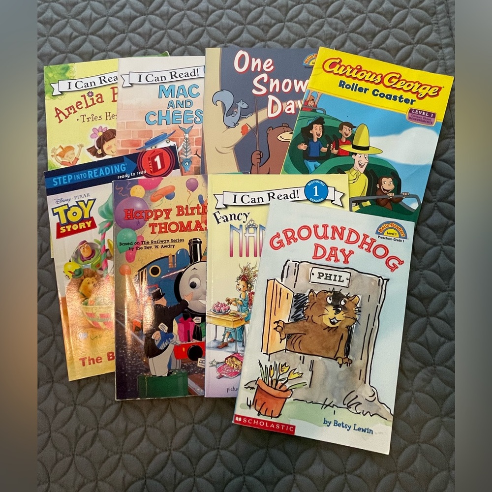 Children’s books - 9 total beginner readers
